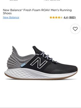 New balance roav size 12